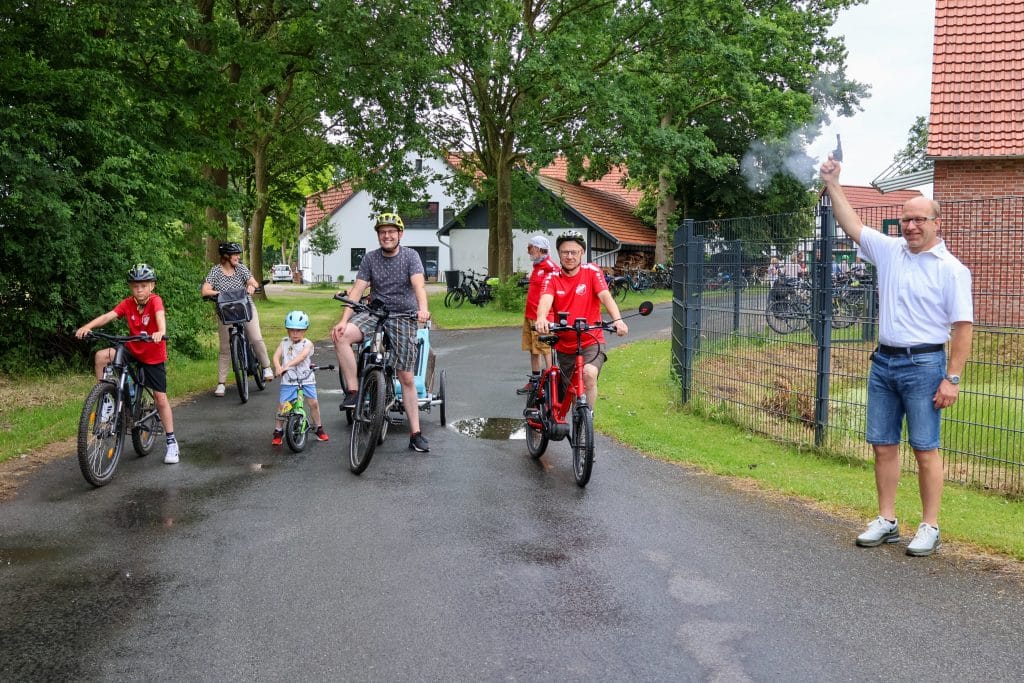 Start der ersten Gruppe