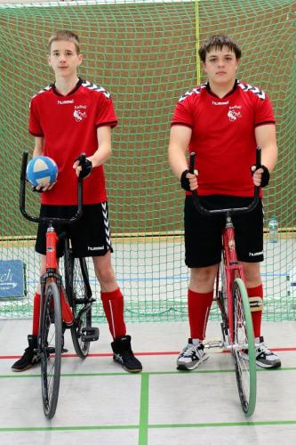Malte & Robin Radball U19 2. Mannschaft