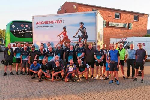 3-Tages-Radtour der Niedermehner Herrensportler nach Paderborn